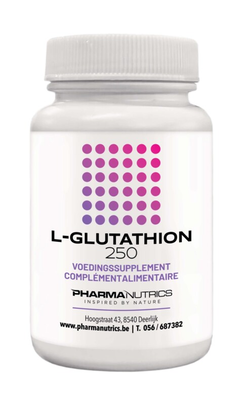 L Glutathion 250 Krachtige Antioxidant Detoxificatie Immuunsysteem Oxidatieve Stress