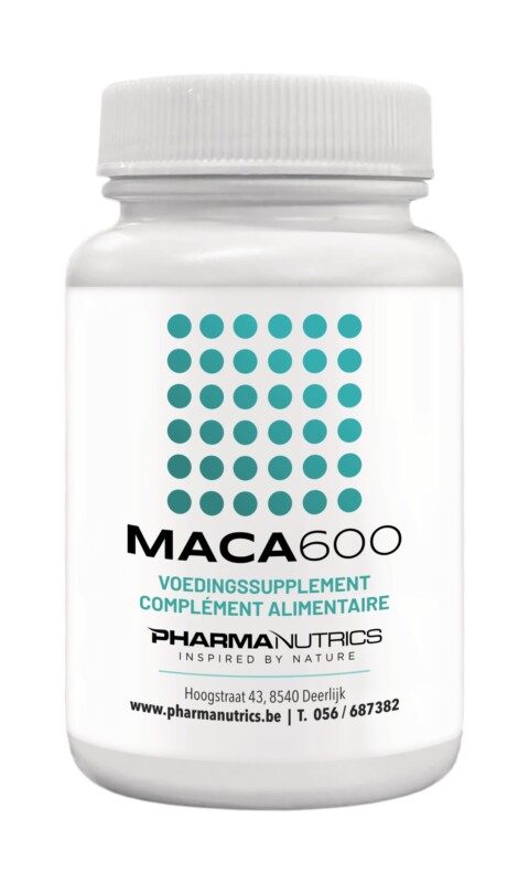 Maca 600 Puremaca Zuiveremaca Adaptogeen Stress Energie Vermoeidheid Uithouding Libido Hormonalebalans