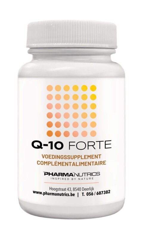 Q 10 Forte Co Enzym Q10 Ubiquinol Energie Vermoeidheid Vitaliteit Mitochondria Energieproductie