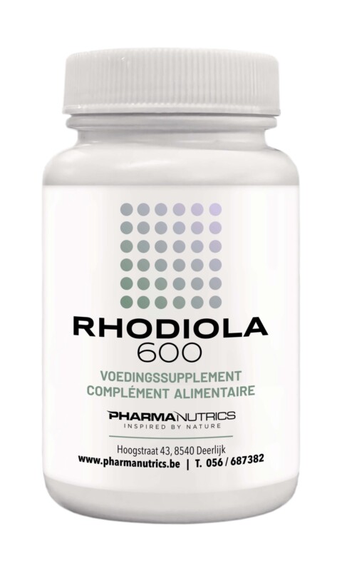 Rhodiola 600 Natuurlijk Adaptogeen Stressvermindering Meer Energie Vermindering Vermoeidheid