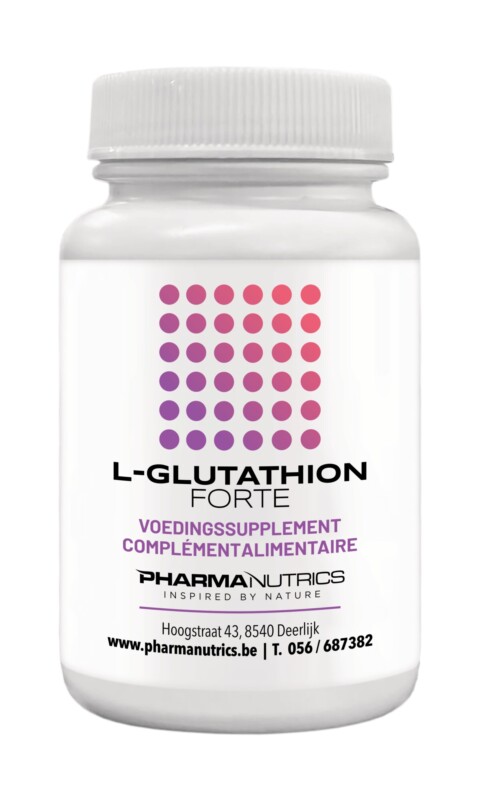 L Glutathion Forte Krachtige Antioxidant Immuunsysteem Ontgifting Oxidatieve Stress